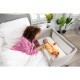 Joie Roomie Go Travel Bedside Crib, Clay
