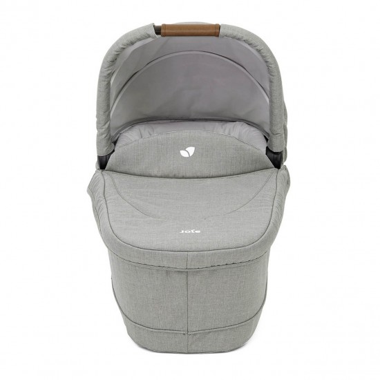 Joie Versatrax Pushchair + Carrycot + Car Seat Travel System, Pebble