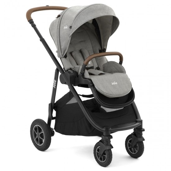 Joie Versatrax Pushchair + Carrycot Pram, Pebble