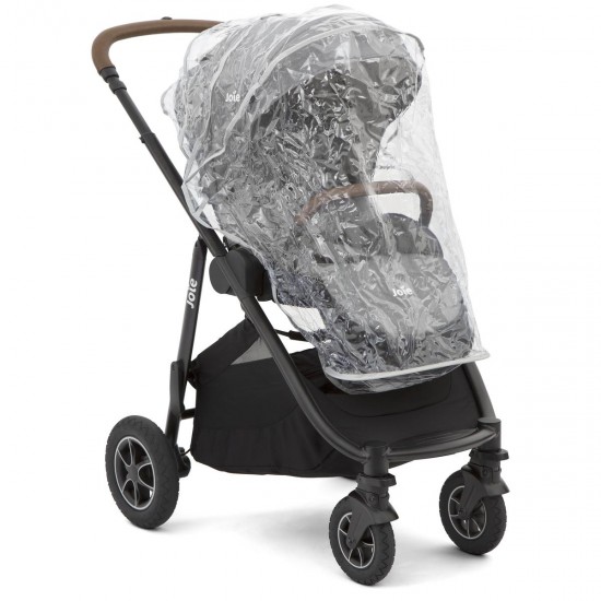 Joie Versatrax Pushchair + Carrycot + Car Seat Travel System, Pebble