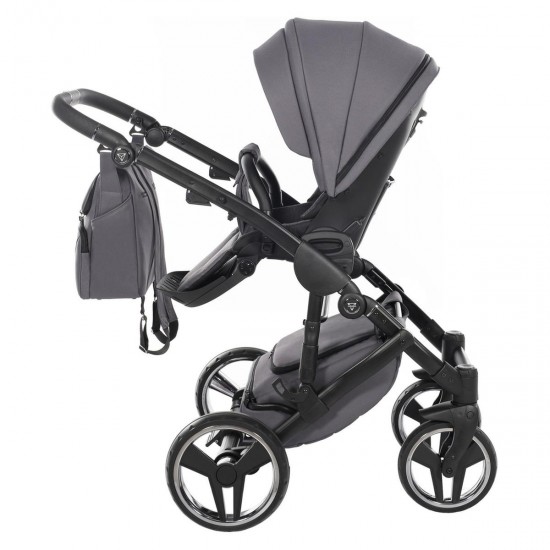 Junama Core 2 in 1 Pram & Pushchair, Black Nickel