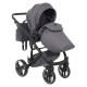 Junama Core 2 in 1 Pram & Pushchair, Black Nickel