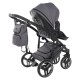 Junama Core 2 in 1 Pram & Pushchair, Black Nickel