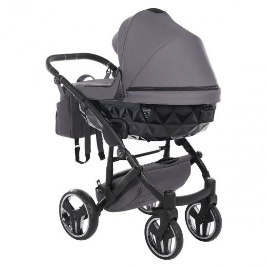 Junama Core 2 in 1 Pram & Pushchair, Black Nickel