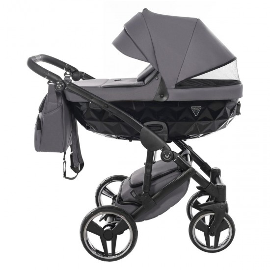 Junama Core 2 in 1 Pram & Pushchair, Black Nickel