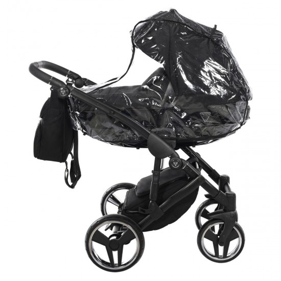 Junama Core 2 in 1 Pram & Pushchair, Black