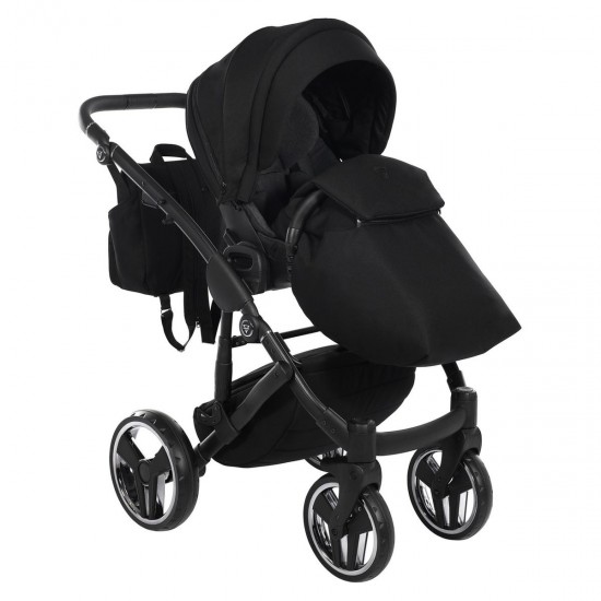 Junama Core 2 in 1 Pram & Pushchair, Black