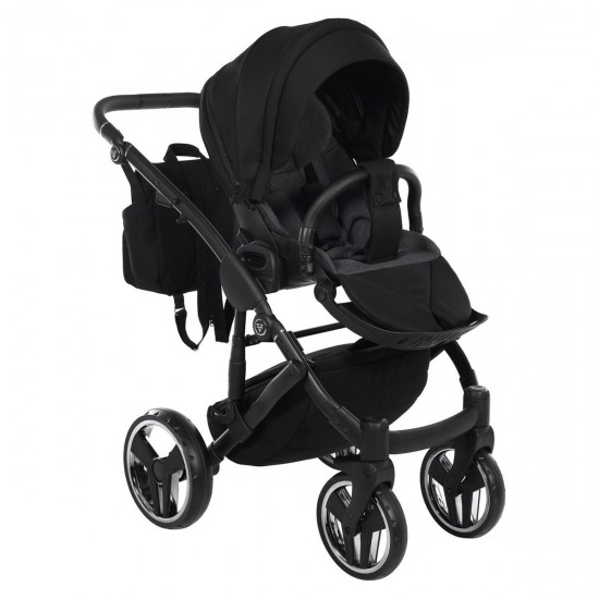 Junama Core 2 in 1 Pram & Pushchair, Black