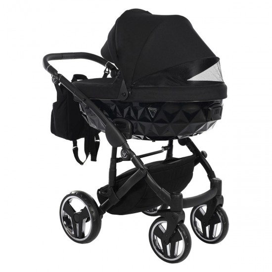 Junama Core 2 in 1 Pram & Pushchair, Black