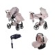 Junama Dolce 4 in 1 Isofix Travel System, Pink