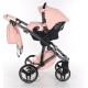 Junama Handcraft 4 in 1 Isofix Travel System, Apricot