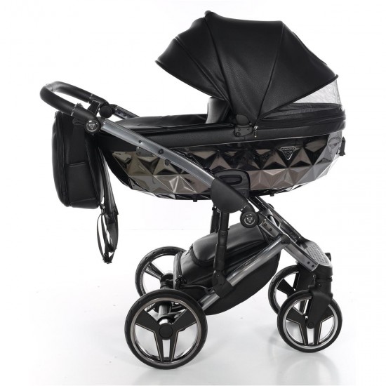Junama Handcraft 4 in 1 Isofix Travel System, Black