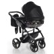 Junama Handcraft 4 in 1 Isofix Travel System, Black