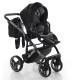 Junama Handcraft 4 in 1 Isofix Travel System, Black
