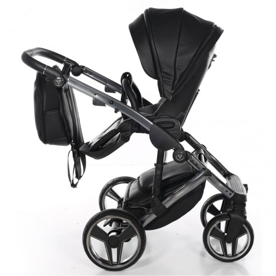 Junama Handcraft 4 in 1 Isofix Travel System, Black