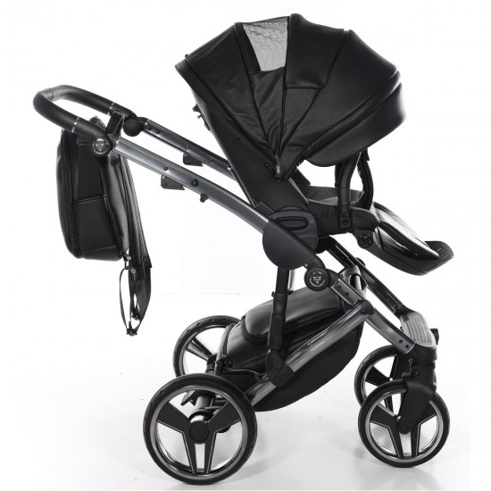 Junama Handcraft 4 in 1 Isofix Travel System, Black