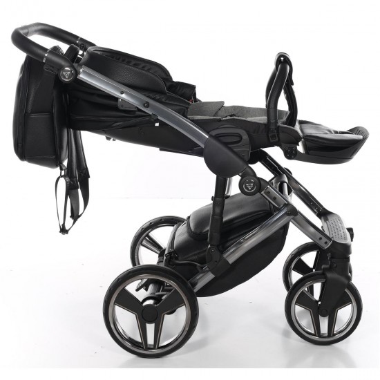 Junama Handcraft 4 in 1 Isofix Travel System, Black