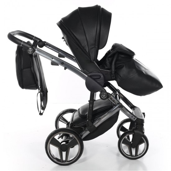 Junama Handcraft 4 in 1 Isofix Travel System, Black