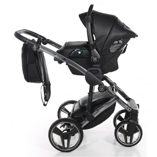 Junama Handcraft 4 in 1 Isofix Travel System, Black