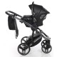Junama Handcraft 4 in 1 Isofix Travel System, Black