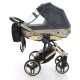 Junama Handcraft 4 in 1 Isofix Travel System, Black Gold