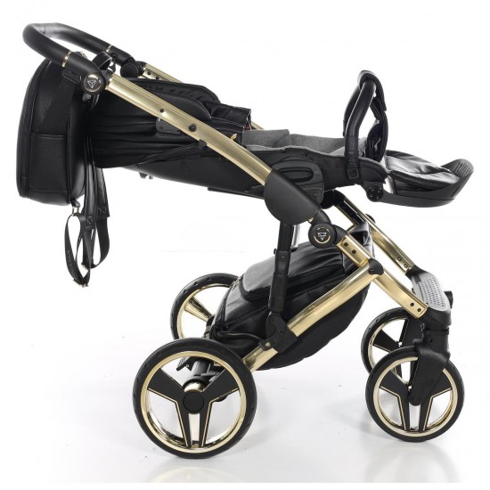 Junama Handcraft 4 in 1 Isofix Travel System, Black Gold