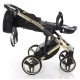 Junama Handcraft 4 in 1 Isofix Travel System, Black Gold
