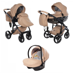 Junama Handcraft 3 in 1 Travel System, Camel