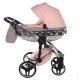 Junama Handcraft Glitter 4 in 1 Isofix Travel System, Pink
