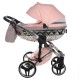 Junama Handcraft Glitter 4 in 1 Isofix Travel System, Pink