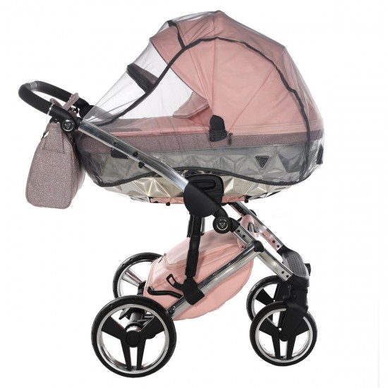 Junama Handcraft Glitter 4 in 1 Isofix Travel System, Pink