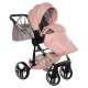 Junama Handcraft Glitter 4 in 1 Isofix Travel System, Pink