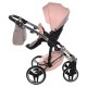 Junama Handcraft Glitter 4 in 1 Isofix Travel System, Pink