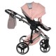 Junama Handcraft Glitter 4 in 1 Isofix Travel System, Pink