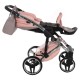 Junama Handcraft Glitter 4 in 1 Isofix Travel System, Pink