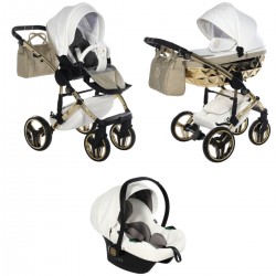 Junama Handcraft Glitter 3 in 1 Travel System, Gold