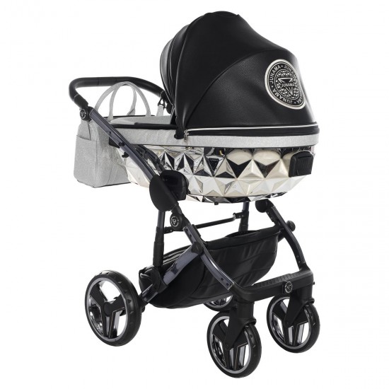 Junama Handcraft Glitter 4 in 1 Isofix Travel System, Black