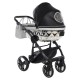 Junama Handcraft Glitter 4 in 1 Isofix Travel System, Black