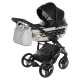 Junama Handcraft Glitter 4 in 1 Isofix Travel System, Black