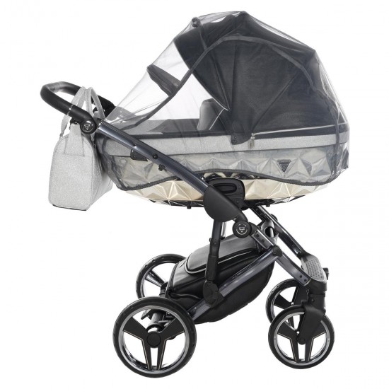 Junama Handcraft Glitter 4 in 1 Isofix Travel System, Black