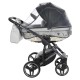 Junama Handcraft Glitter 4 in 1 Isofix Travel System, Black