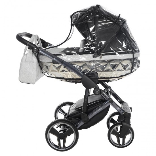 Junama Handcraft Glitter 4 in 1 Isofix Travel System, Black