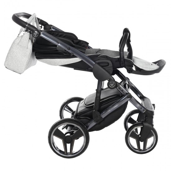 Junama Handcraft Glitter 4 in 1 Isofix Travel System, Black