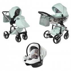 Junama Handcraft Glitter 3 in 1 Travel System, Mint