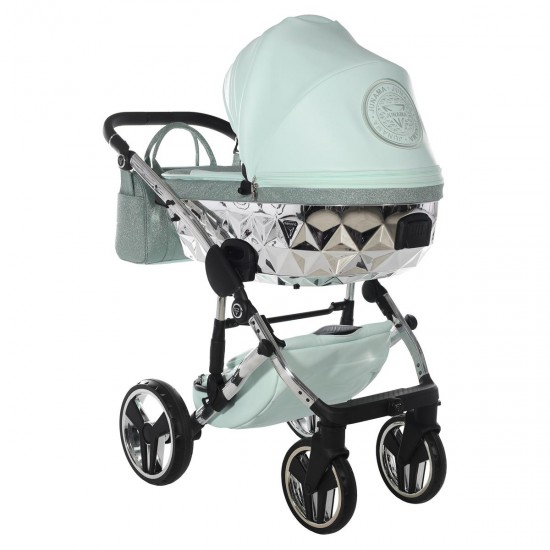 Junama Handcraft Glitter 4 in 1 Isofix Travel System, Mint