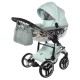 Junama Handcraft Glitter 4 in 1 Isofix Travel System, Mint