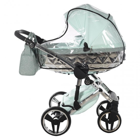 Junama Handcraft Glitter 4 in 1 Isofix Travel System, Mint