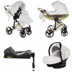 Junama Heart 4 in 1 Isofix Travel System, Gold
