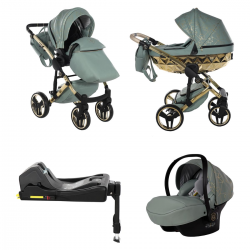 Junama Heart 4 in 1 Isofix Travel System, Green