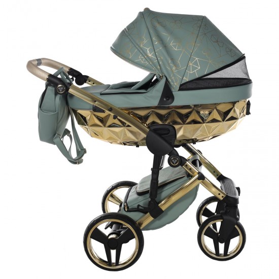Junama Heart 2 in 1 Pram & Pushchair, Green